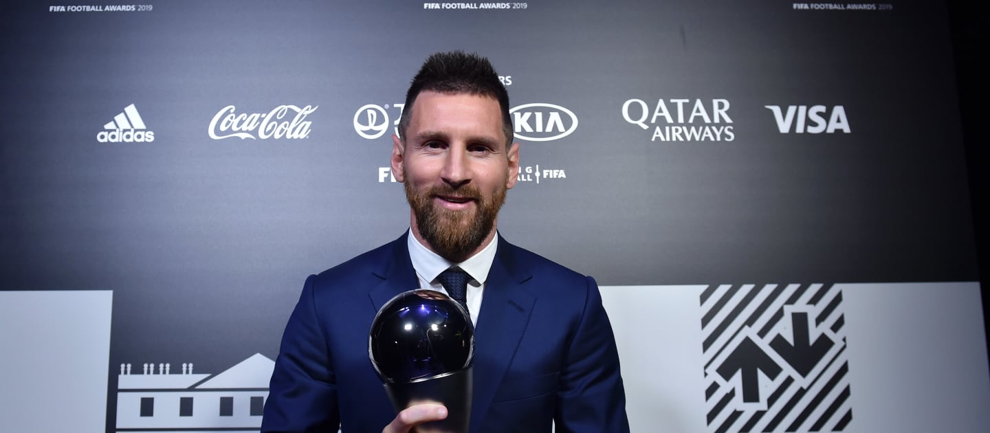 Messi don win FIFA world best