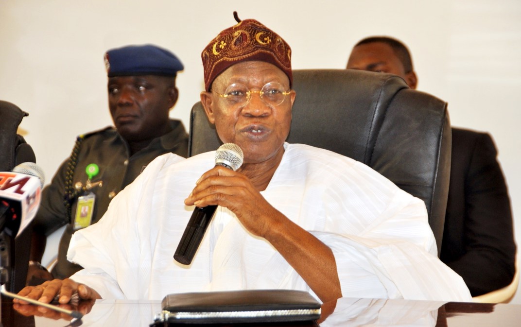 Ex-service chiefs no march line -Lai Mohammed