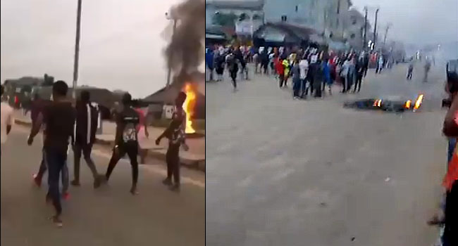 Riot burst as report say police kill keke driver becos of N100 for Port Harcourt
