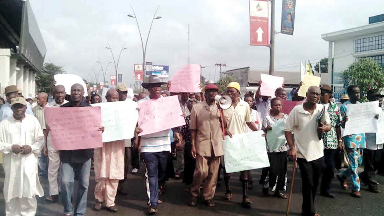 Nigeria Union of pensioners go protest on Friday