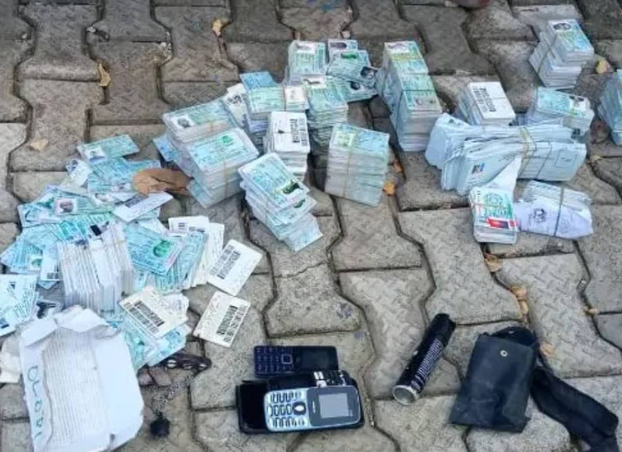 Army See 1,671 PVCs,  Ballot Papers For One House Inside Lagos