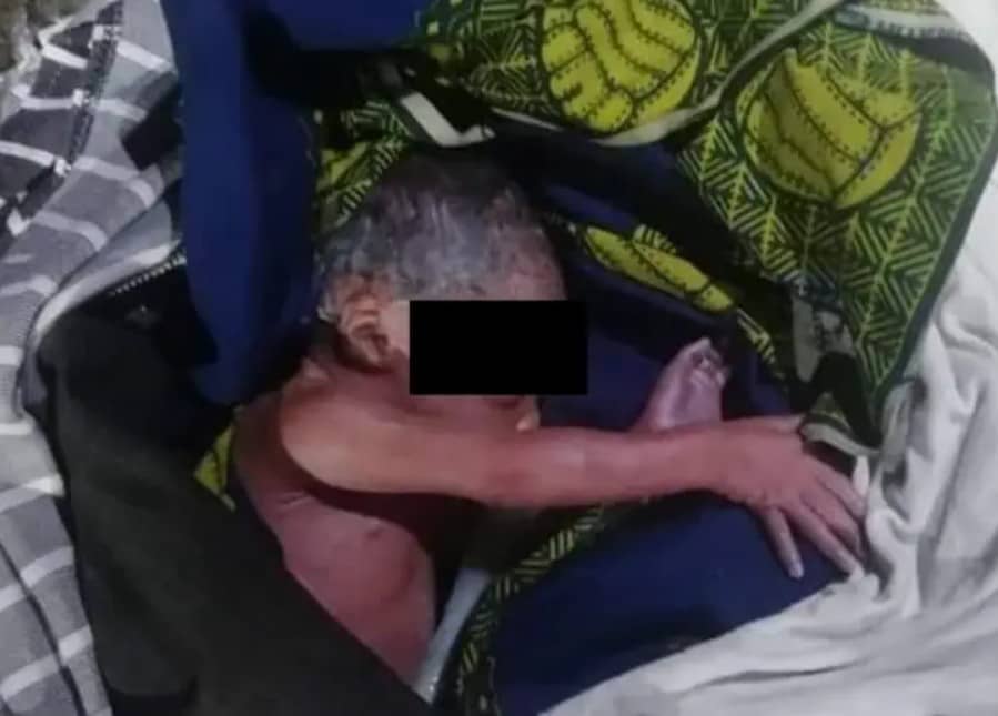 Vigilante Save One Day Baby From Dustbin Inside Port Harcourt