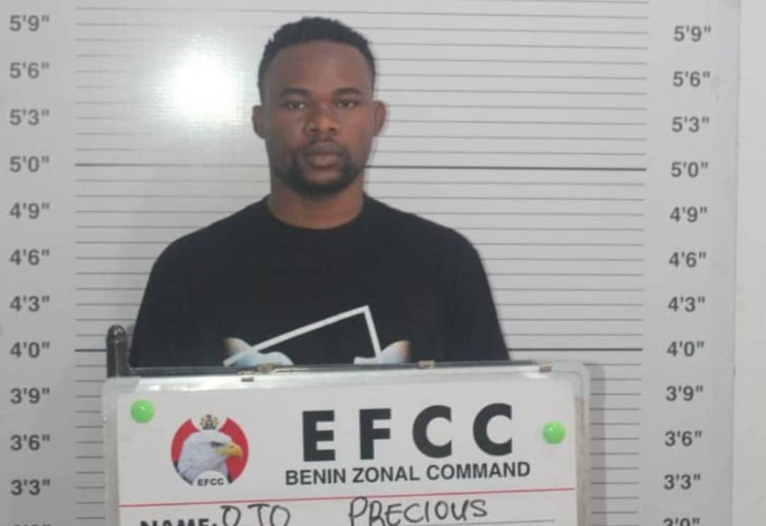 EFCC Don Arrest Yahoo boy For Oghara Afta  $268,000 Wayo