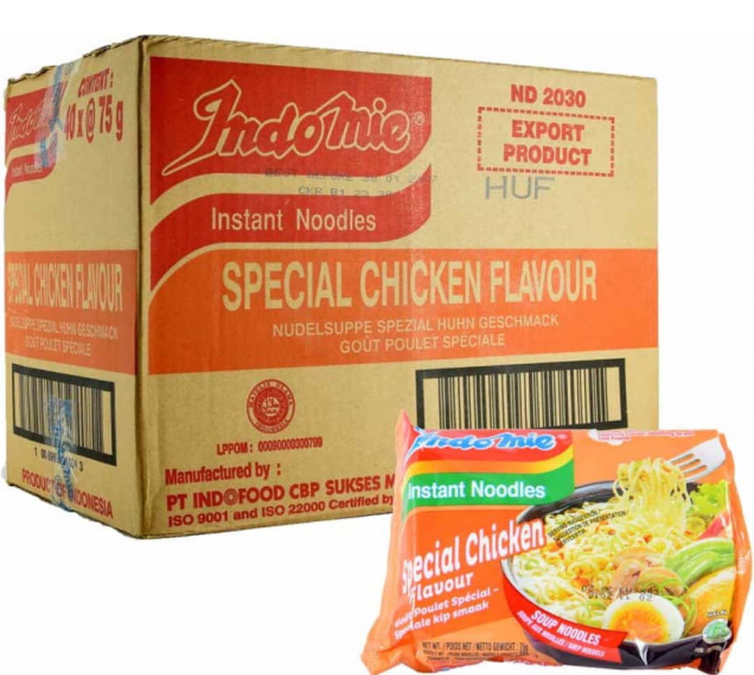 Cancer chemical Dey Inside Indomie Spices,  NAFDAC Say Dem Go Test To Know