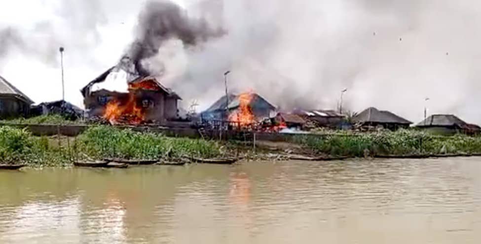 Army Burn Okuama Village Afta Jaguda Kill 16 Sojas