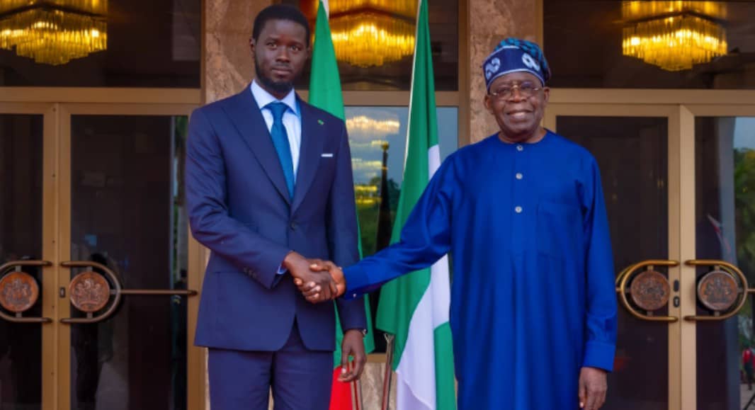 Senegal President, Faye Meet With Nigeria President