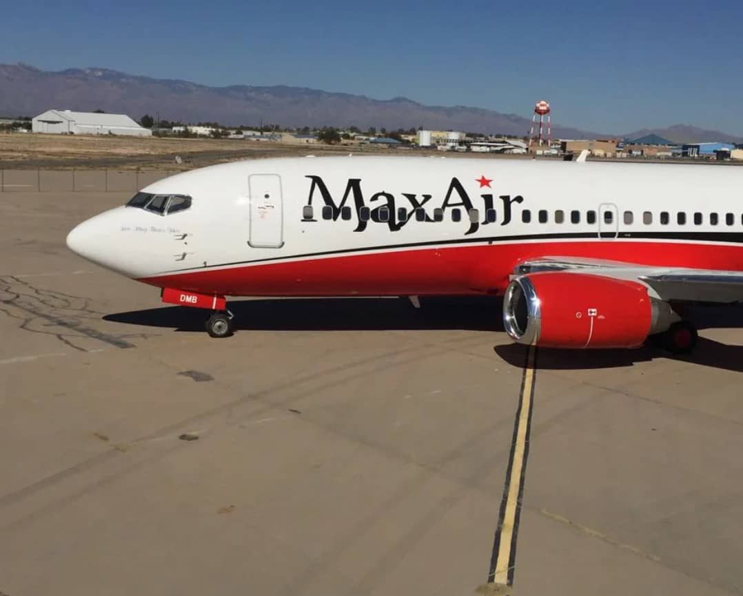 Max Air Plane Engine Catch Fire, Borno Deputy Others Safe