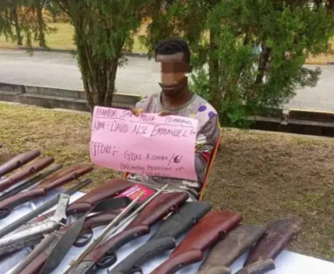 Police Arrest Man Wey Dey Make Gun For Akwa-Ibom