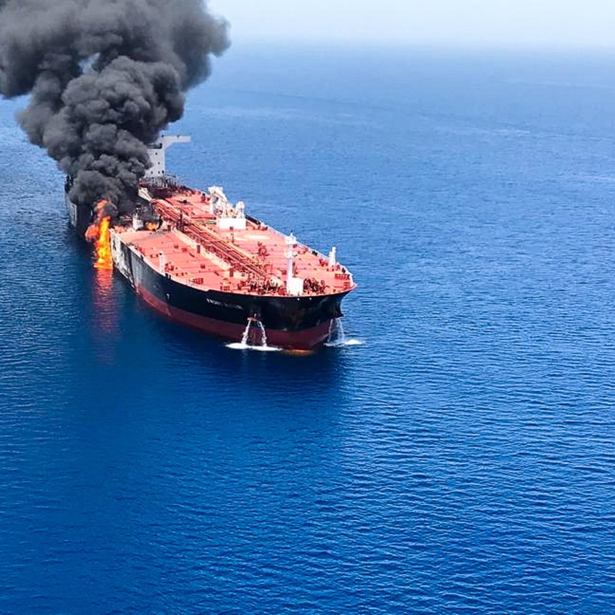 Iran Don Burn US Oil Tanker For Gulf