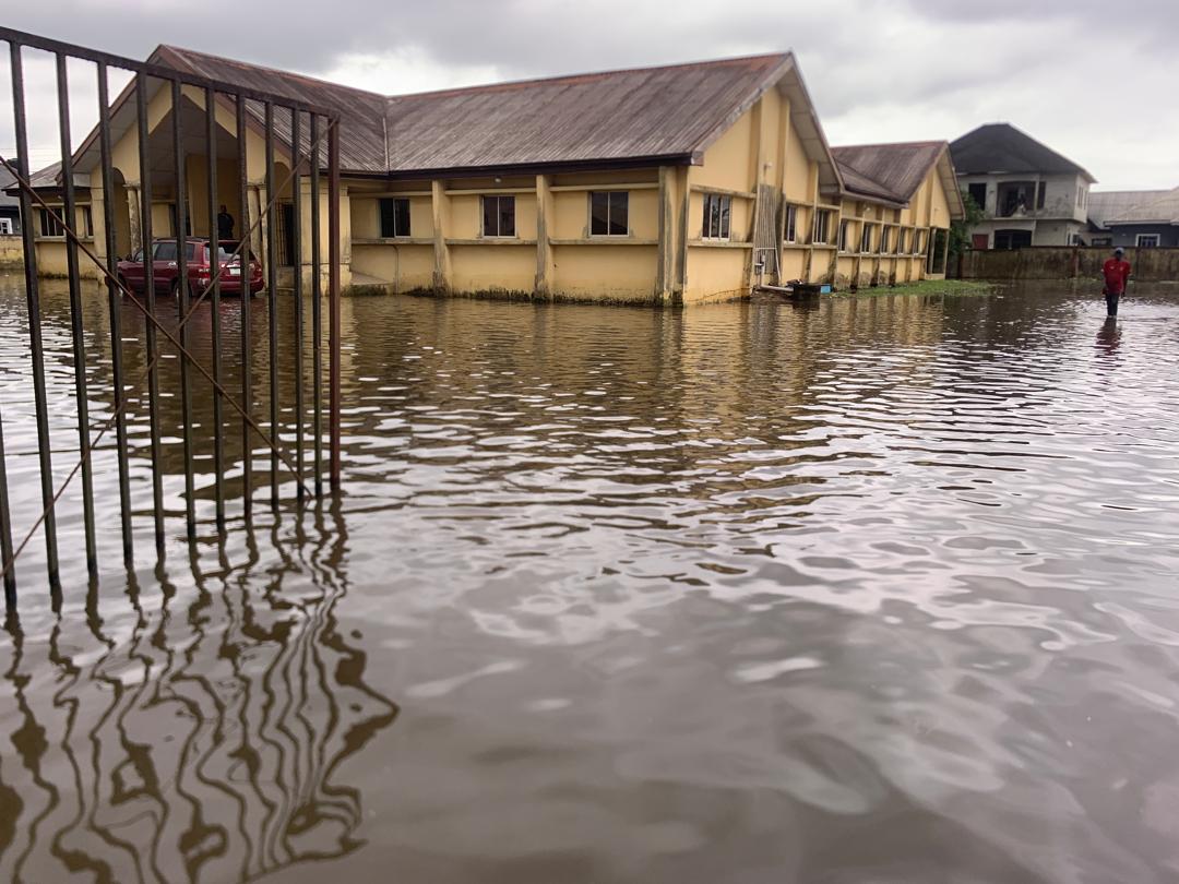 Flood Don Karey Pipo For Ughelli Troway One Side