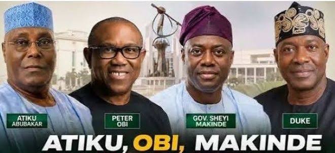 APC say Atiku, Obi, Duke, Makinde no reach for where Tinubu dey