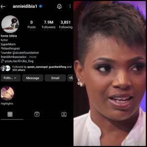 2Baba Foma Wife, Annie Delete All Instagram Post