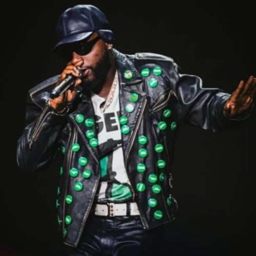 Davido Wear Names Of Oyo Skool Shidren Go World Cup Countdown