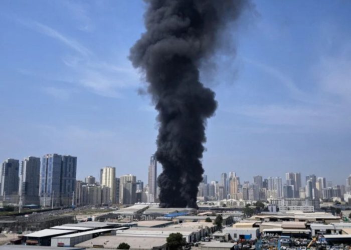 Iran US War: Nigerian Pesin Wound For UAE Afta Iran Fire Bomb