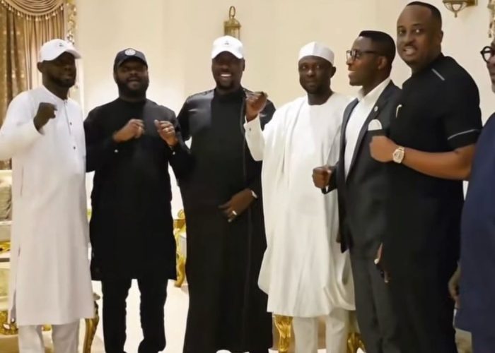 Seyi Tinubu Give Letter To Cubana as City Boy Movement Coordinator For South East