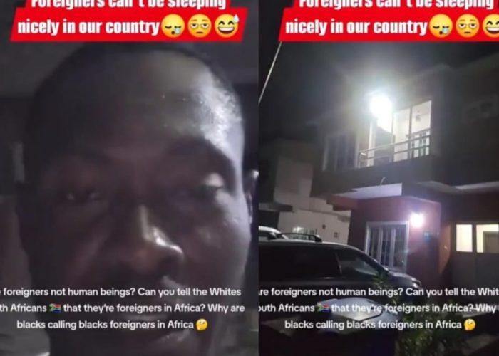 Una Dey Sleep For Fine Haux and We Dey Die For Cold -South Africa Man Tell Afrikans