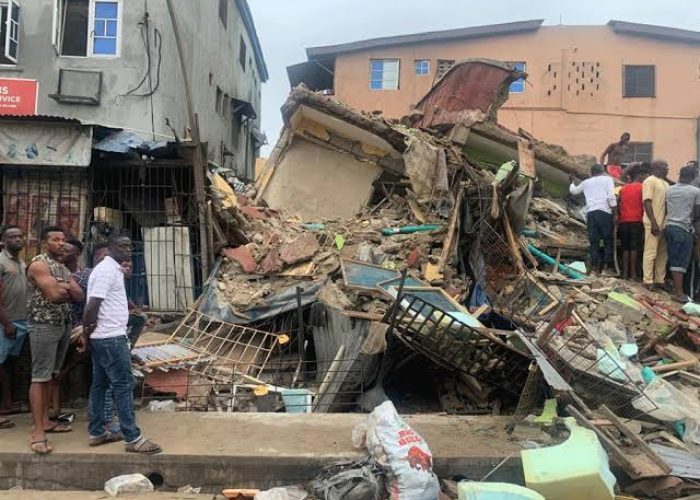 Lagos Building Kolas Ontop Pipo