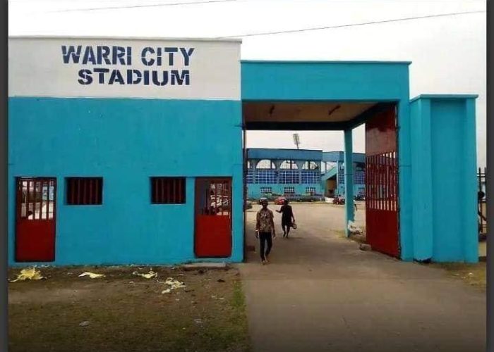 Gov. Oborevwori No Hapi With Kontrator For Warri Stadium