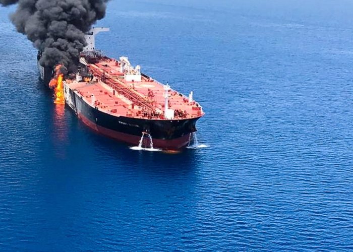 Iran Don Burn US Oil Tanker For Gulf