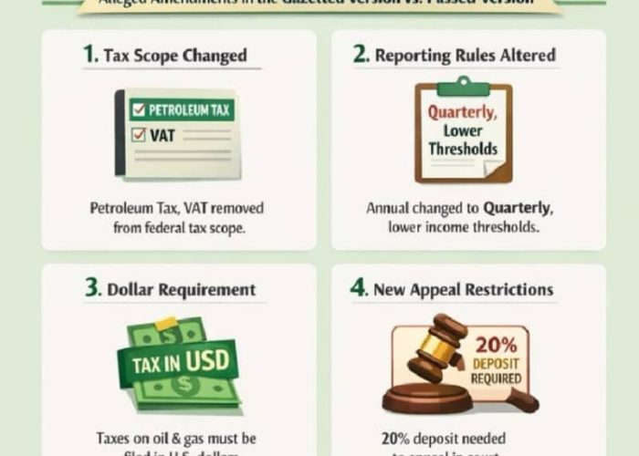 Tax Reform Wayo: Rep Don Set Ad Hoc Committee To Investigate Tax Reform